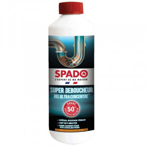 Καθαριστικό Υπεραποφράξεων Υπερσυμπυκνωμένο - 500 γρ - SPADO