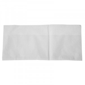Λευκές πετσέτες μονόπλευρες 1 στρώση 90 x 120 χιλιοστά - Πακέτο 6000 - FourniResto - Fourniresto