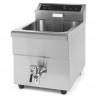 Induction Fryer with Drain Tap - 8 L