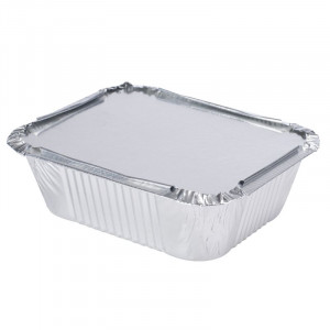 Barquette en Aluminium avec Opercule "Combi Pack" - 670ml - Lot de 100