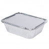 Aluminum Tray with "Combi Pack" Lid - 670ml - Pack of 100