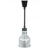 Gray Dynasteel Heat Lamp - Keep your preparations hot and tasty