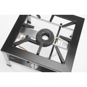 Εστία Αερίου με Πόδια Kitchen Line XL - Hendi