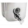 Τοίχου αποσμητήρας σαπουνιού από ανοξείδωτο χάλυβα - 800 ml | Dynasteel