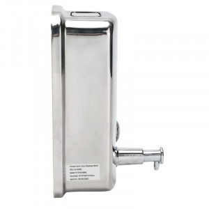 Stainless steel wall-mounted soap dispenser - 800 ml | Dynasteel