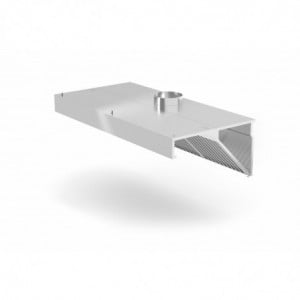 Hotte Aspirante Murale - L 1000 x 700 mm - HENDI