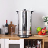 Επαγγελματικός Καφετιέρα 14 L 100 Φλιτζάνια 1650 W Inox