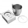 Mousseur à Lait 0,4 L 650 W Inox – Dynasteel