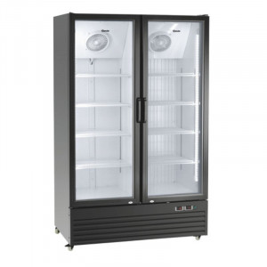 Positive and Negative Refrigerated Cabinet - 2 Glass Doors - 820 L - Bartscher