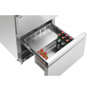 Refrigerated Table 2 Doors 2 Drawers - W 600 x D 600 mm - Bartscher
