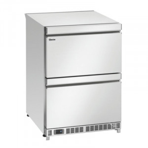 Ψυγείο με 2 πόρτες και 2 συρτάρια - Μ 600 x Β 600 χιλ. - Bartscher