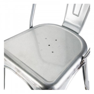 Bistro Steel Chairs - Set of 4 - Bolero
