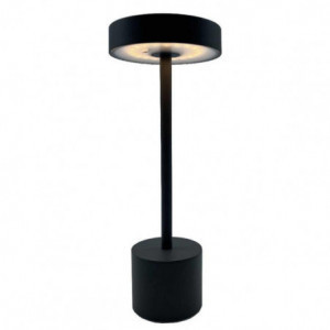 Touch Table Lamp Aluminum - Roby Light Gray - Lumisky