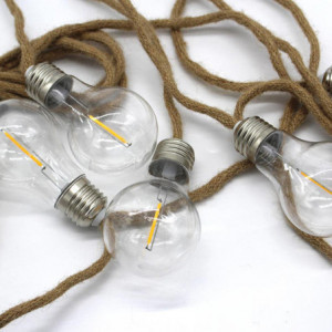 Outdoor String Light with Filament Bulb - Fantasy Cord - Lumisky