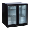 Refrigerated Back Bar - 2 Glass Swing Doors - 209 L - Dynasteel