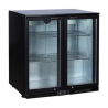 Refrigerated Back Bar 209 L 2 Glass Doors — Ventilated