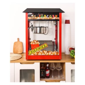 Επαγγελματική Μηχανή Ποπ Κορν 1400 W — Κάδος Inox