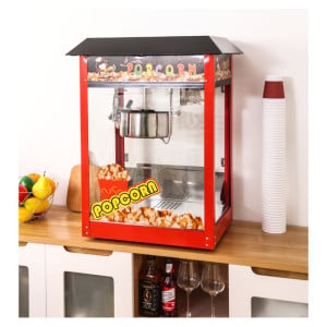 Επαγγελματική Μηχανή Ποπ Κορν 1400 W — Κάδος Inox