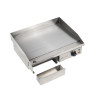 Professional Dynasteel Electric Plancha - Smooth 55 cm: Stainless steel plate, even and fast cooking