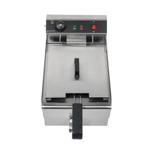Επαγγελματική Φριτέζα 13 L 3000 W με Αποστράγγιση - Ανοξείδωτο Ατσάλι