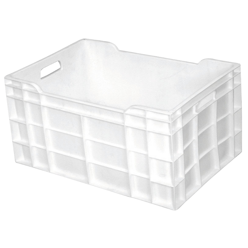 600 x 400 Full Crate 60 L White - Gilac