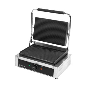 Grill Panini Pro 2200 W Ραβδωτό 340x220 mm Inox