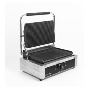 Grill Panini Pro 2200 W Ραβδωτό 340x220 mm Inox