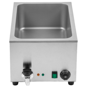 Bain-Marie Pro GN 1/1 20 L 1200 W Inox με Αποστράγγιση