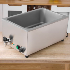 Bain-Marie Pro GN 1/1 20 L 1200 W Inox με Αποστράγγιση