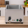 Bain-Marie Pro GN 1/1 20 L 1200 W Inox με Αποστράγγιση