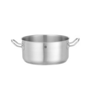 Faitout en Inox sans Couvercle - Kitchen Line - 4,9 L - ø 240 mm - Hendi