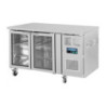Ψυγείο με Θετική Θερμοκρασία και 2 Γυάλινες Πόρτες - 205 L - Polar