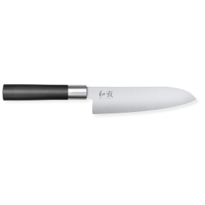 Μαχαίρι Santoku Kai Wasabi Black 16,5 εκ. - Ακριβής και ευέλικτη κοπή