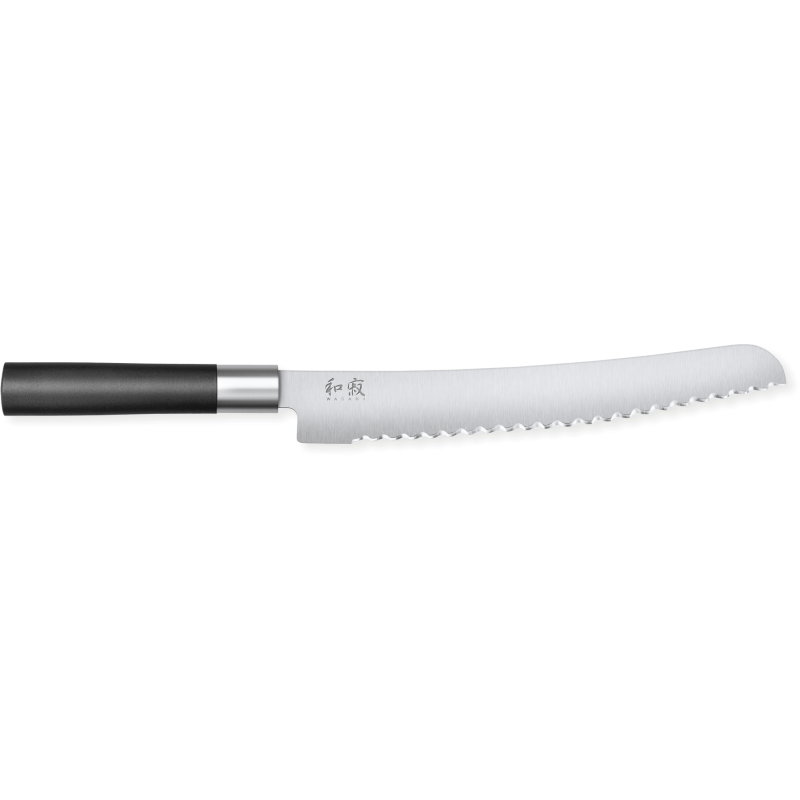 Wasabi Black Bread Knife 23 cm - KAI