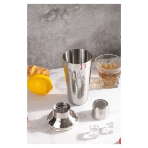 Shaker Inox 0,75 L Dynasteel - Idéal pour professionnelsouShaker Inox 0,75 L Dynasteel - Le choix des barmansouShaker Inox 0