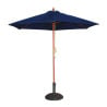 Round Navy Blue Parasol - H 3000mm - Bolero