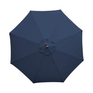 Round Navy Blue Parasol - H 3000mm - Bolero