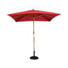 Parasol Carré Rouge - 2,5m - Bolero