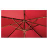 Red Square Parasol - 2.5m - Bolero