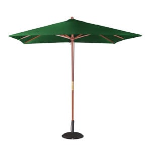 Parasol Carré Vert - L 2500mm - Bolero