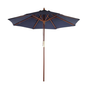 Στρογγυλή μπλε μαρίνα ομπρέλα - Διάμετρος 2500mm - Bolero