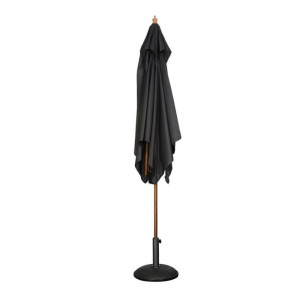 Square Black Parasol - L 2500mm - Bolero