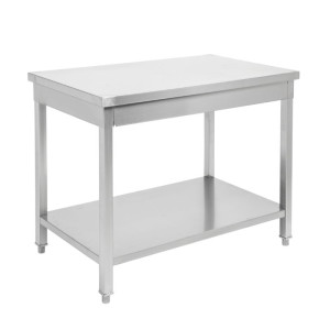 Stainless Steel Table with Shelf Dynasteel - Professional catering