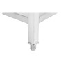 Table Inox avec Etagère - P 600 mm - L 1400 mm - Dynasteel