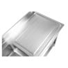 Plonge Inox 1 Bac 1200x600 mm, Égouttoir Droite, Dosseret