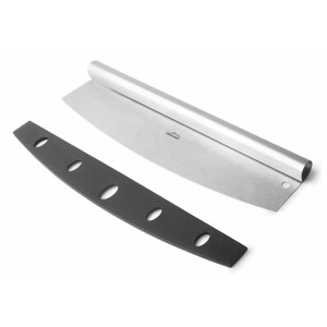 Stainless Steel Pizza Cutter L 350 mm - Brand Lacor: precision and versatility