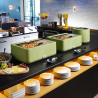 Chafing Dish UNIQ Green - GN 1/1 - 4 L | HENDI - Professional Buffet Presentation