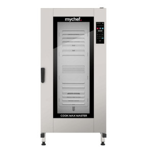 Four Mixte à Gaz Cook Max Master - 20 GN 1/1 Mychef : Performance exceptionnelle et durabilité maximale