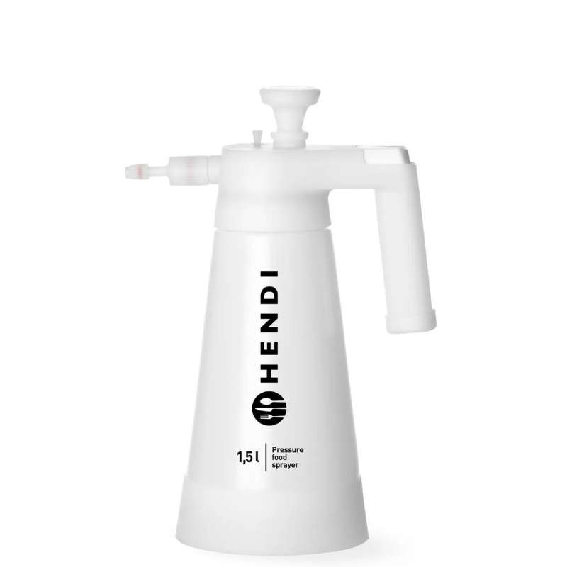 Pulvérisateur Alimentaire à Pression - 1,5L HENDI : polyvalent et durable pour graisser, mouiller et aromatiser vos préparations Pulvérisateur Alimentaire à Pression - 1,5L HENDI : polyvalent et durable pour graisser, mouiller et aromatiser vos préparations