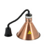 Conical Copper Heated Lamp Dynasteel - Optimal food preservation